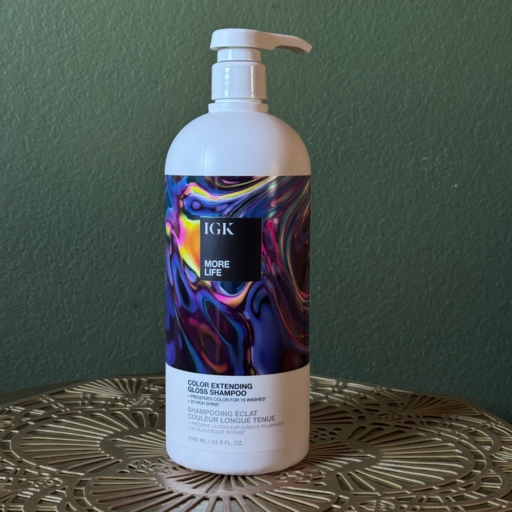 IGK More Life Color Extending Gloss Shampoo